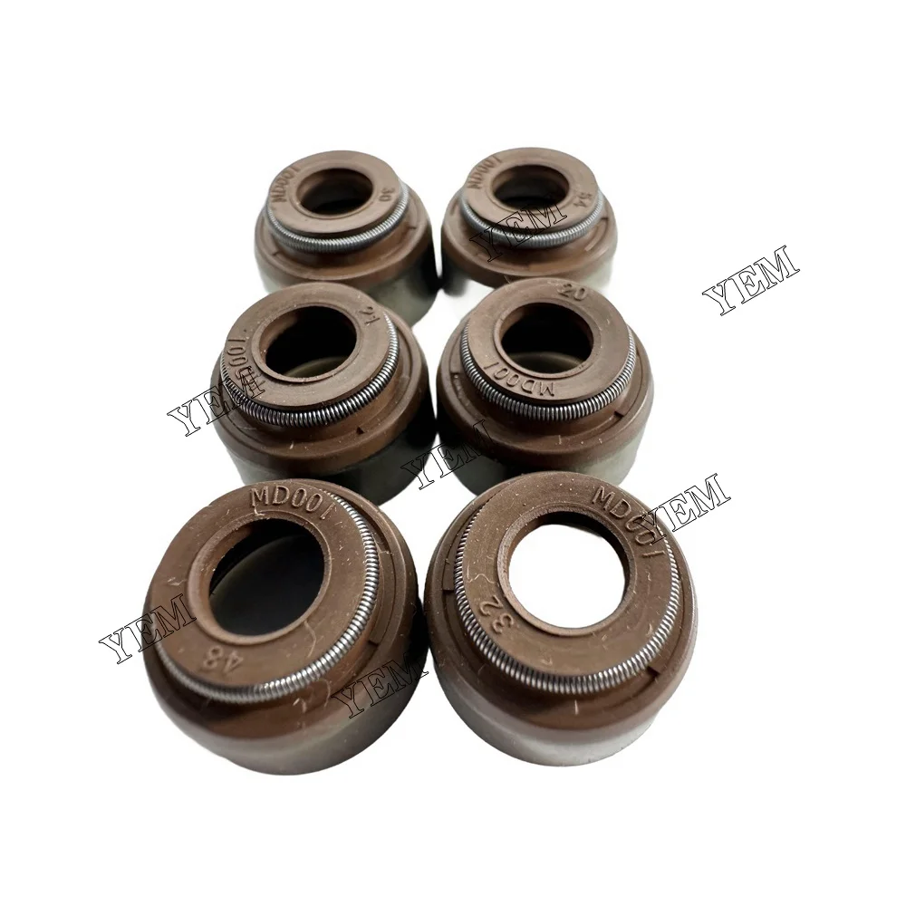 Valve Oil Seal Fit for ISEKI E3CD Engine 2