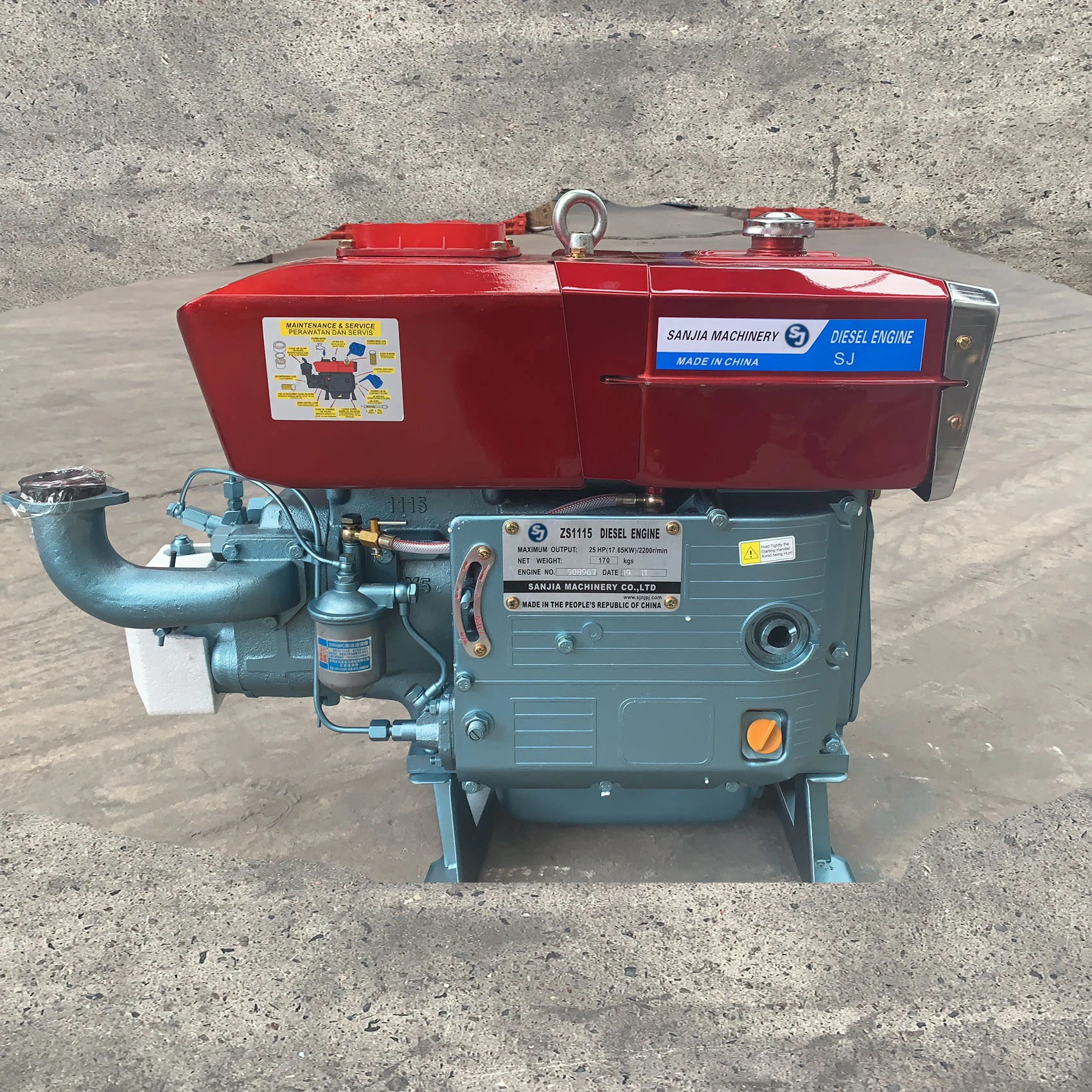 Changfa AMEC Series 20hp ZS1115 Diesel Engine - Easy to Operate