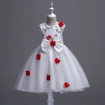 564 Unique Baby Girl Latest Frock Design Little Kids Clothing Children Flower Girl High Quality Party Dresses