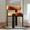 Bois massif-noir et orange-coton-lin-auto-assemblage requis