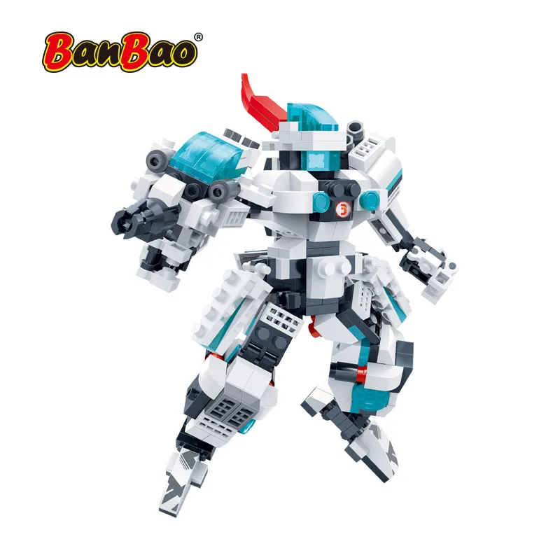 Wholesale Transform Robot ABS Building Blocks Transform Toys Model 6323 for Children Gifts