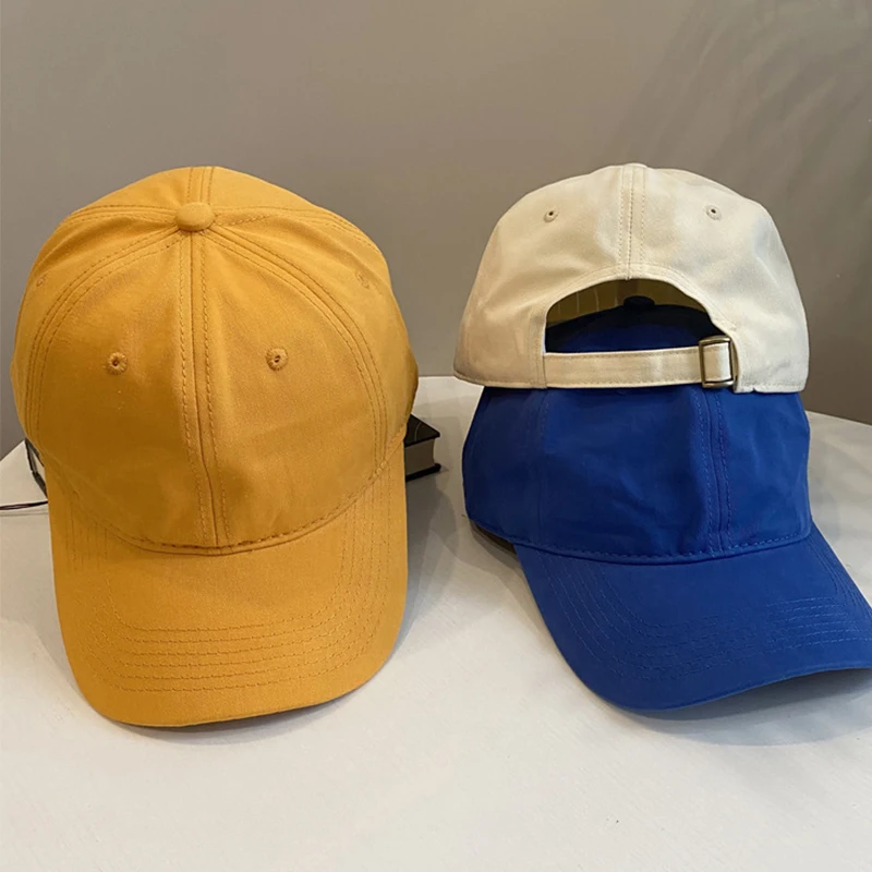 Cappellino da baseball destrutturato a 6 pannelli in cotone al 100% all'ingrosso con logo ricamato personalizzato, cappello da papà unisex_voghion.com