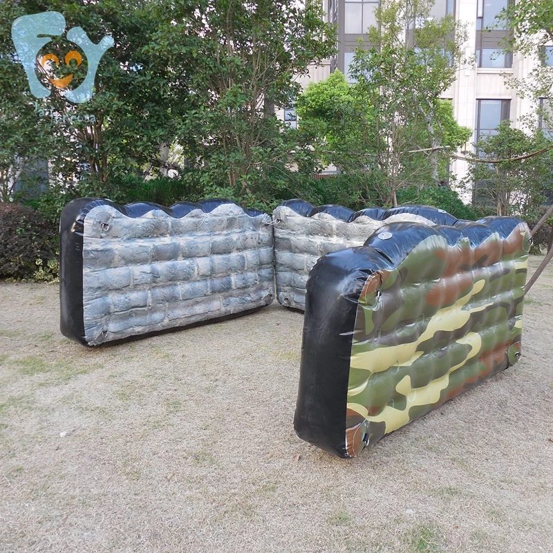 Надувные настенные бункеры для пейнтбола 2 м x 0 3 1