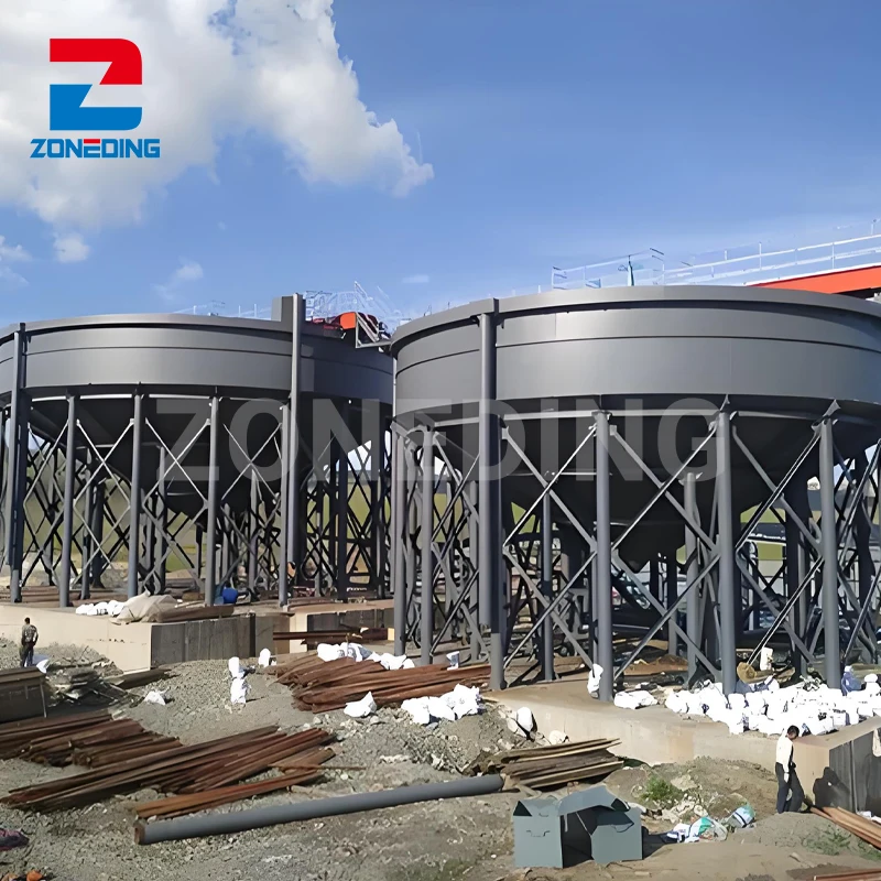Mineral Processing Plant Gold Mining Solid-Liquid Separation Equipment High-Rate Thickener