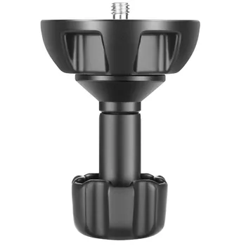 Neewer 75mm Bowl Adapter,Metal Half Ball Flat to Bowl Adapter Convert with 3/8-inch Screws Mount on Tripod and Fluid Head