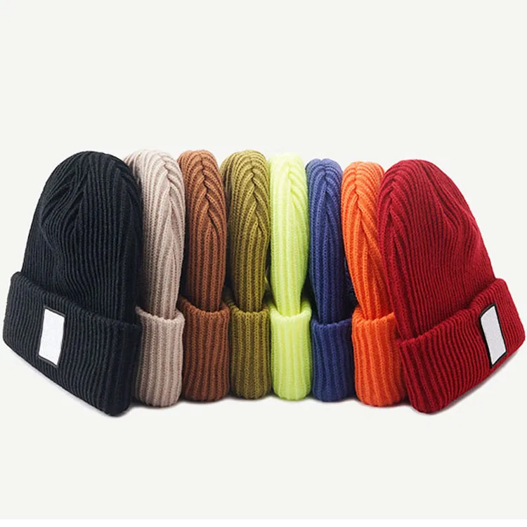 Logo Designer Knitted Winter Hats 