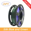 Silk Dual Blue and Green 1.75mm