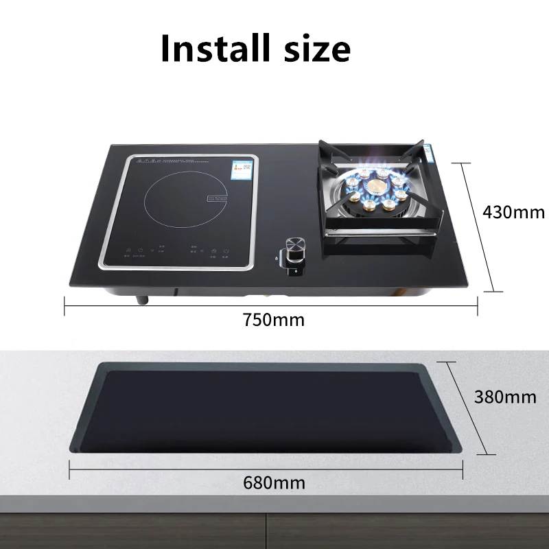 2 Burner Induction National Electric Burner Gas Stove Electric