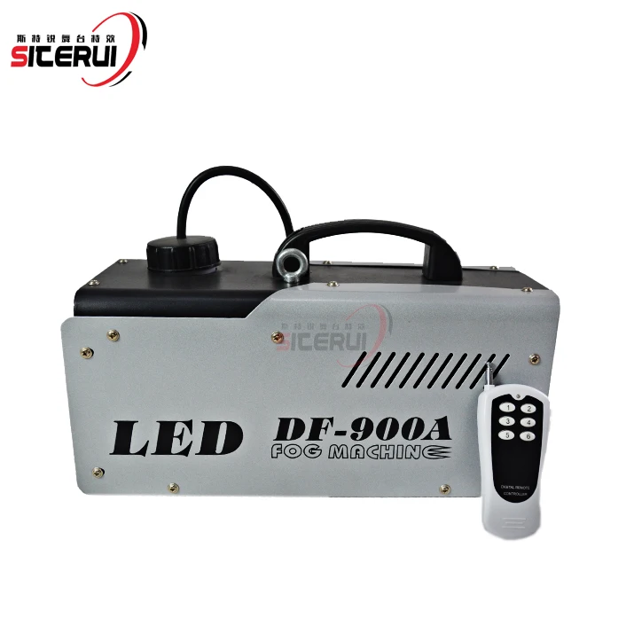 Siterui Stage Effect 900w Rgb Led Fog Machine Wireless Remote Water