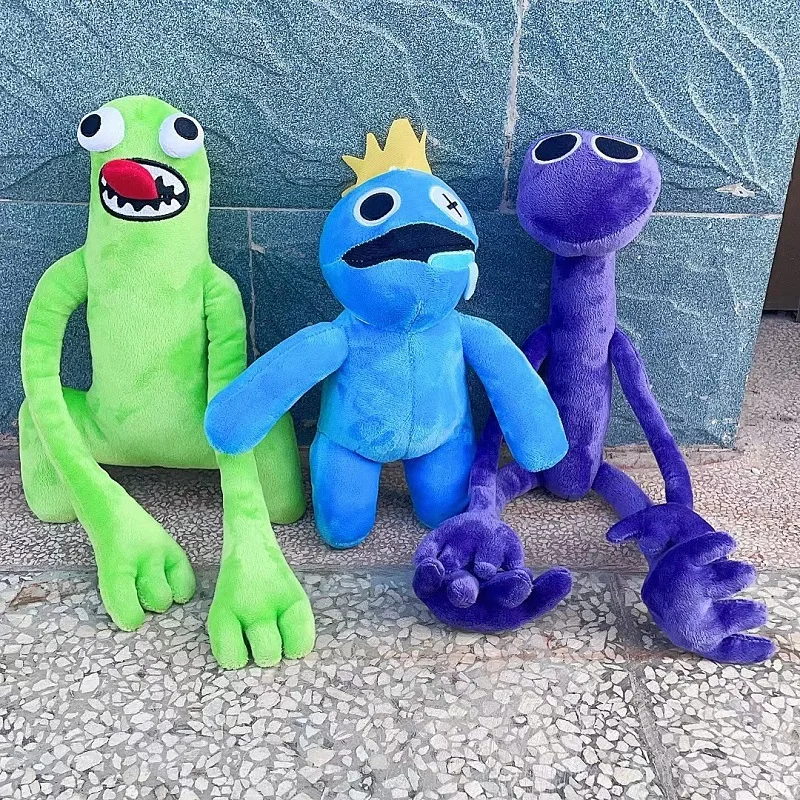 New Rainbow Friends Purple Plush Toy Stuffed Doll 30cm Game Kids