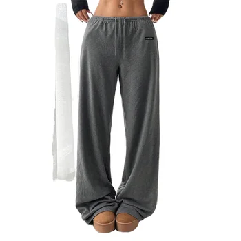 Women's High Waist Wide Leg Pants for Modern & Classical Dance Practice Casual Style Yoga Clothing Anti-Wrinkle Print Size XS