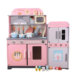 2026 New Arrivals Best-Selling German Pink Acousto-Optic Kitchen Suit Manufacturer Direct Sale  Educational Toys for Boys Girls