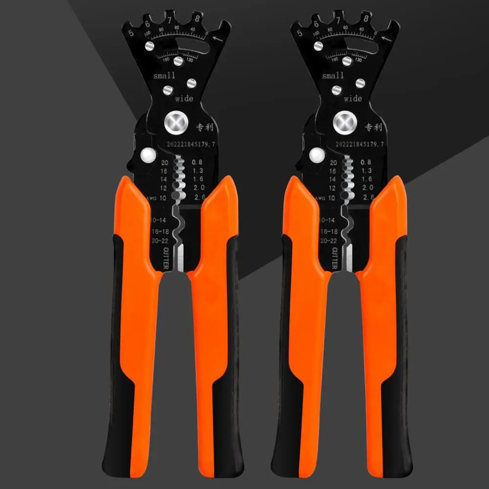 5 in 1 Multifunctional Pliers Wire Stripper Winding Hardware Tool Universal Wire Cutters for Electrician Skin Pressing Wire
