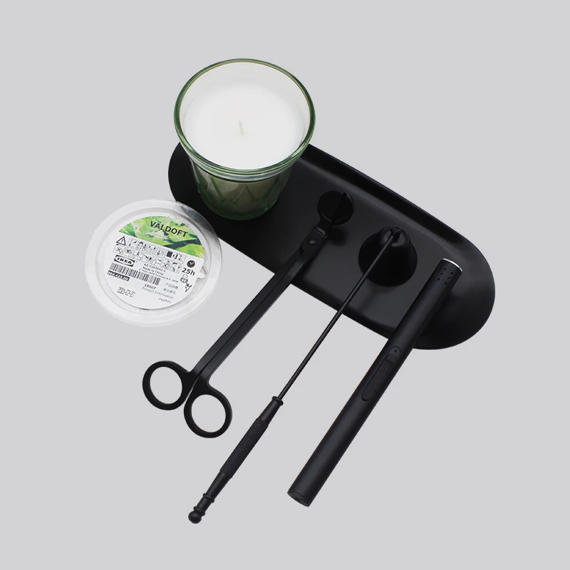 Wholesale Candle Scissors Black Candle Wick Care Kit Set Candle