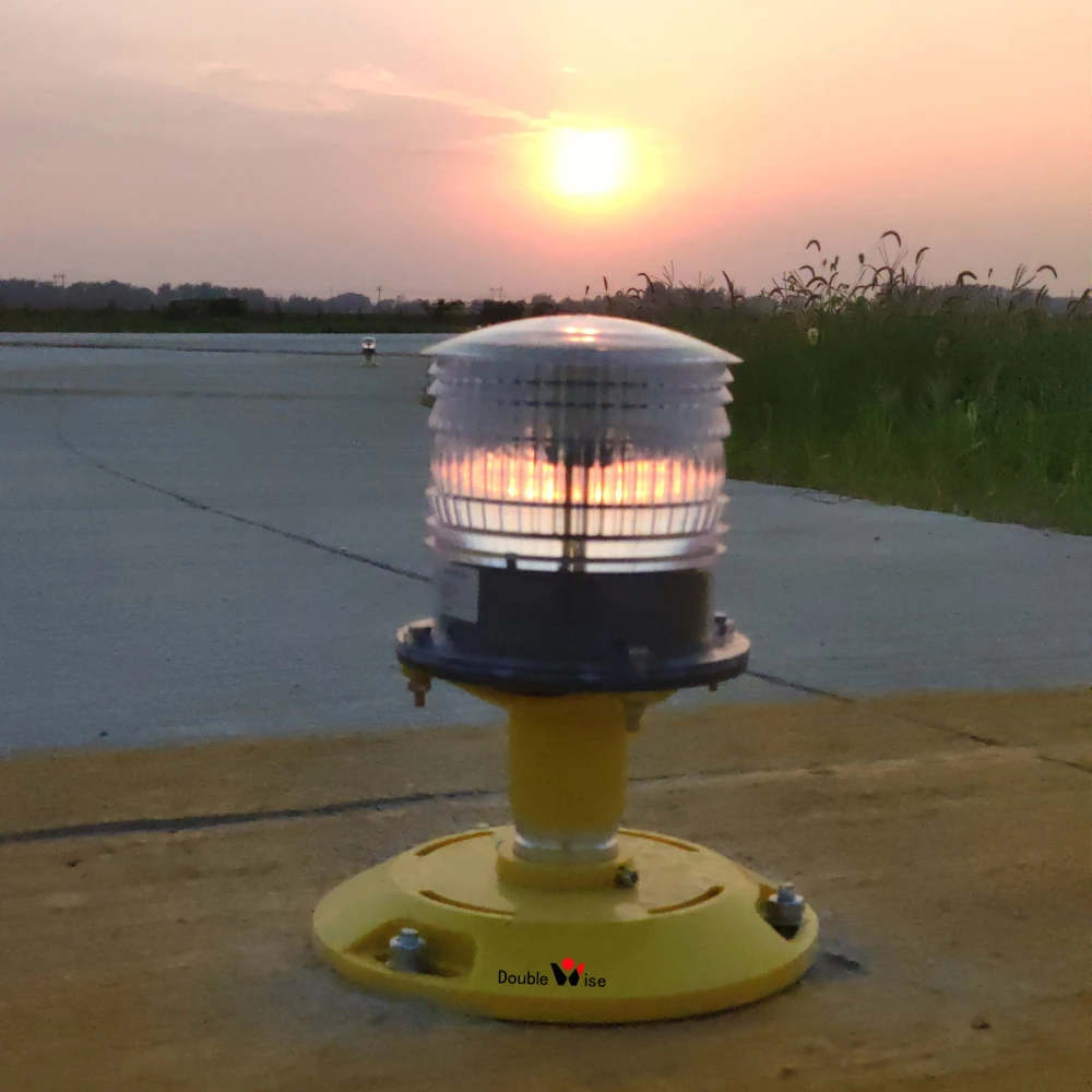Solar Airport Runway Light for Long Autonomy ICAO Airfield Portable Taxiway Edge Led Lighting at Low Price