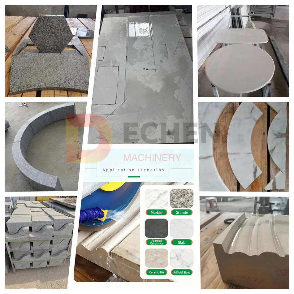 cnc stone machine finished products