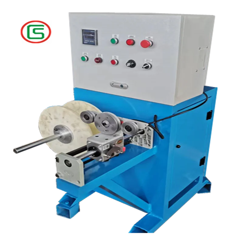 Cord Winding Machine Steel Wire Spooling Reeler Machine Hose Coil Machine