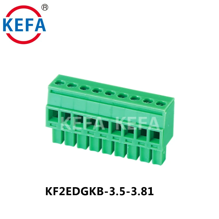 300V/10A KF2EDGKA-5.0-5.08 5.08mmピッチ プラグイン方式 Pcb Mkds 3 3 5.08 取外し可能な端子台