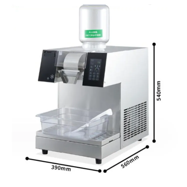 Snowflake Shaved Ice Machine Snow Shaving Ice Flake Making Bingsu Machine