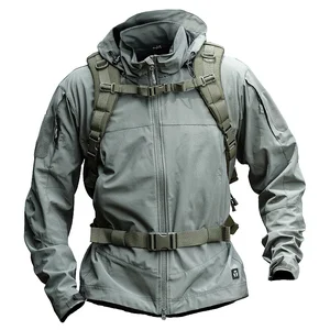 Soft Shell Men's Jacket Factory Wholesale Waterproof Windbreaker Daily Commute Thin Tactical Jacket Mens Jackets