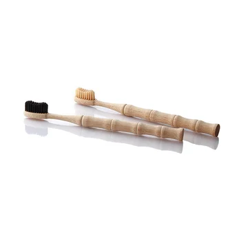 High Quality Bamboo Joint Toothbrush Custom Biodegradable Bamboo Toothbrush Eco Friendly