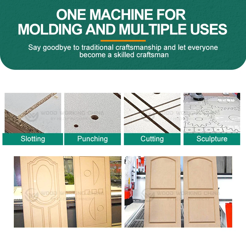 3 D 1312 1213 Cnc Router for Wood Machine