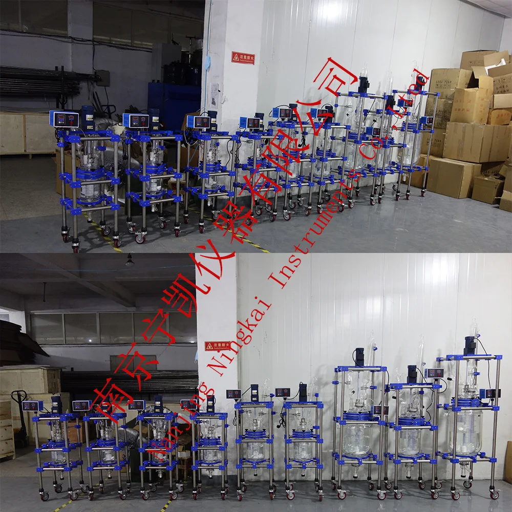 glass reactor polymerization reaction vessel manufacture