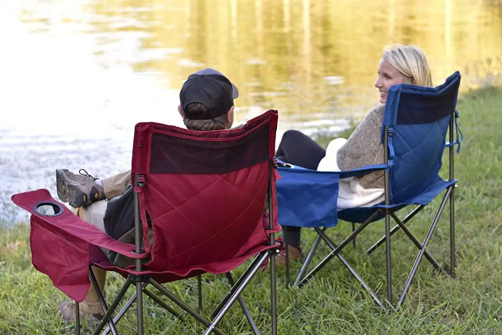 
Телескопический мягкий большой кемпинговый стул с кулером, кемпинговые стулья 