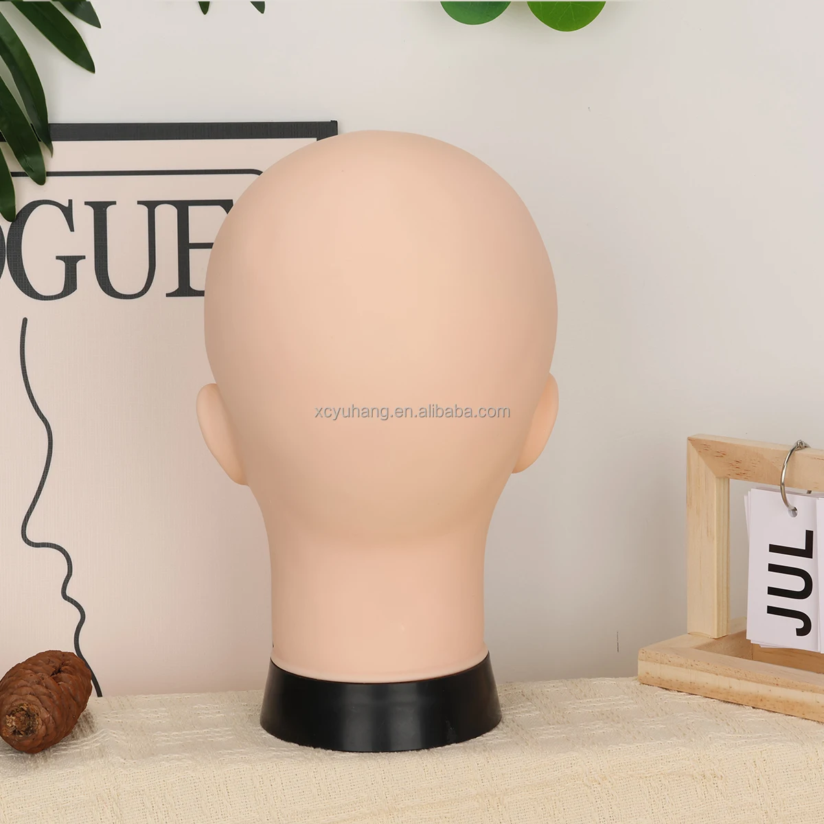Cheap Price Soft PVC Mannequin Head for Display Stand Wig Hat Props ...