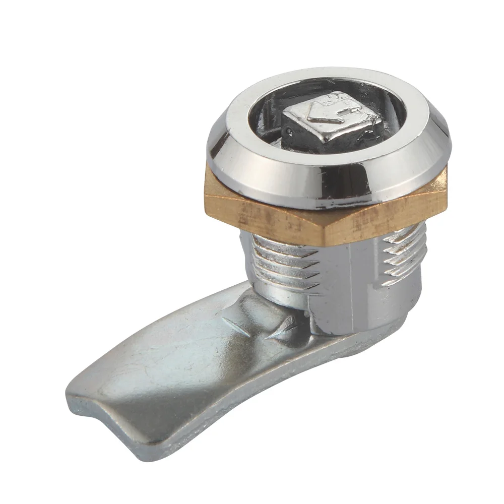 Hot Sale  Alloy Quarter Turn Triangle Cylinder Cam Lock for Cabinet Door supplier