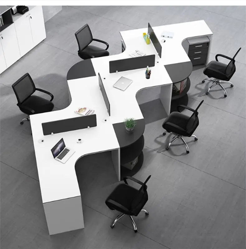 Modern Creative Office Desks Staff Cubicle Workstation Coworking Office
