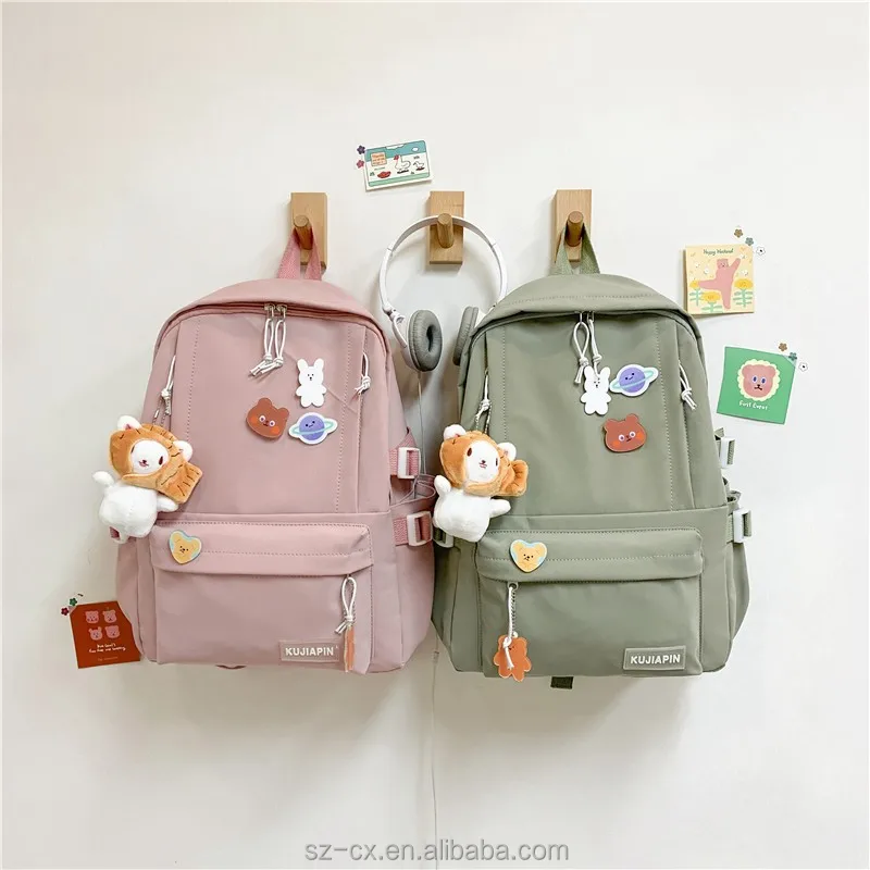 2022 Fashion Style Simple Casual Travel School Rucksack Back Pack