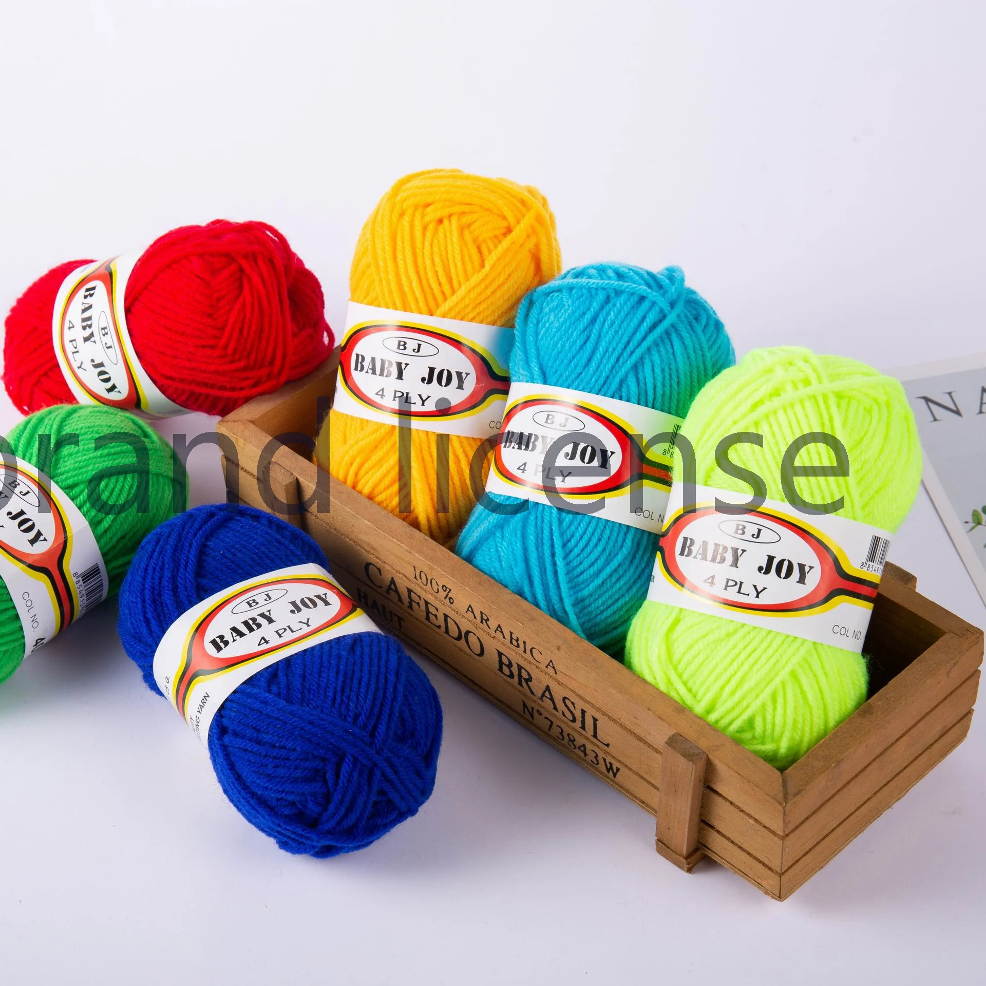 2021 Hot Sale Acrylic Crochet Yarn For Hand Knitting Yarn Soft 100