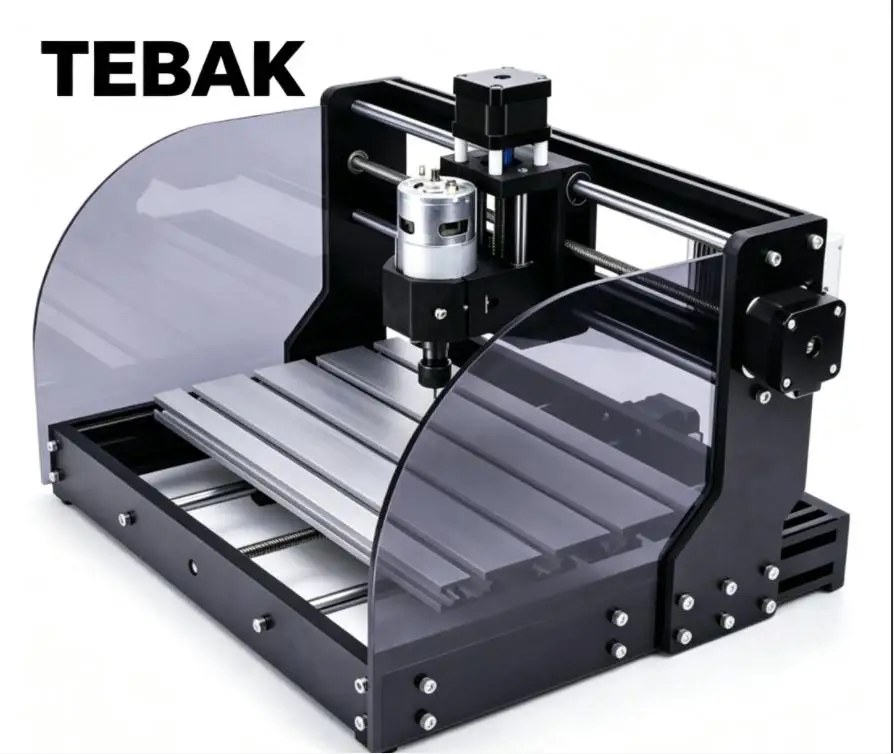 TEBAK Laser Engraving Machine 3018 Pro Max 3axis CNC DIY Laser Engraving Router Milling Machine Wood Carving Router