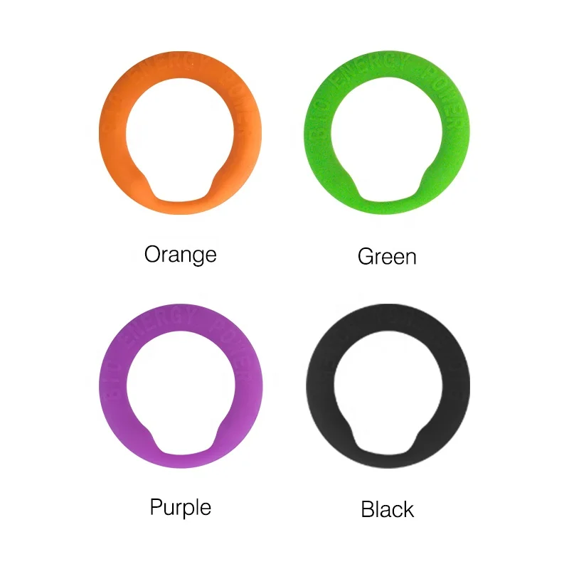 Negative Ion Energy Power Ring Silicone Cock Ring Longer Harder Stronger Cock Rings Sex Toys for Men Delay Ejaculation
