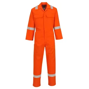 Factory Custom Poly Cotton High Vis Overall Workwear Work Suit Work Clothes Men Worker Uniform Workwear for Work Jacket