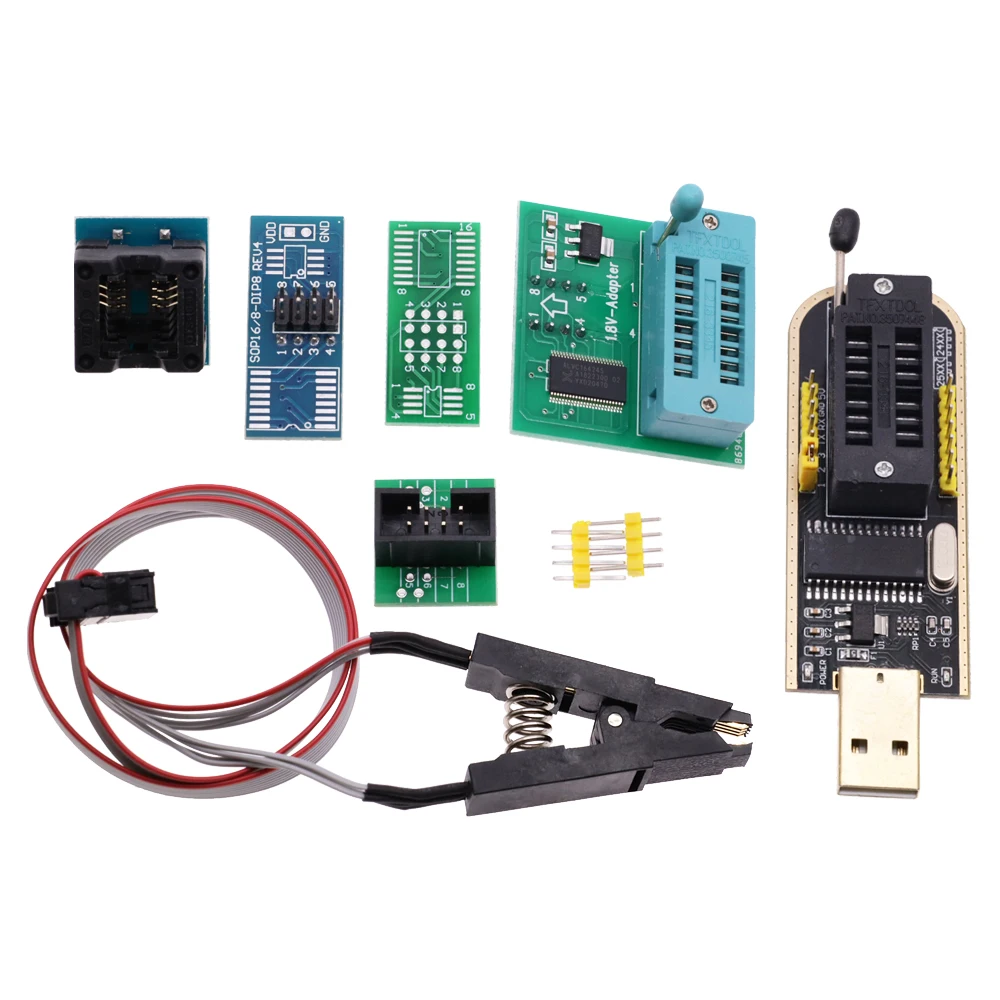 Alibaba.com: SOIC8 SOP8 Test Clip for EEPROM 93CXX/25CXX + CH341A 24 25 ...