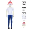 Red hat jumpsuit