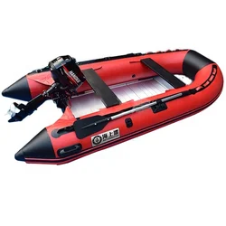 2022 Latest Design inflatable boat with motor Factory inflatable boat with air deck floor inflatable boats with CE certification