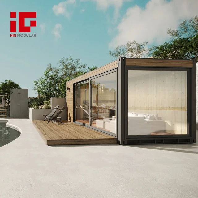 Airbnb Maison Prefabriquee Casas Prefabricadas Modernas Cabin Kit a Frame Triangle House Prefabricated Modular Mobile Tiny Home