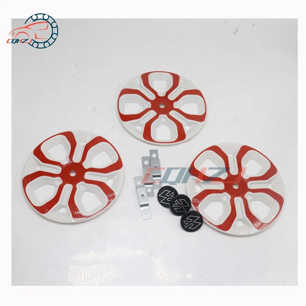 CQHZJ Wheel Covers Durable Plastic Hub Caps for Bajaj Tvs King