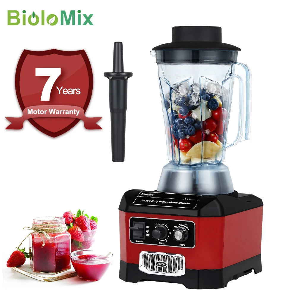 BPA Free 3HP 2200W Heavy Duty Commercial Grade Blender Mixer Juicer High  Power Food Processor Ice Smoothie Bar Fruit Blender