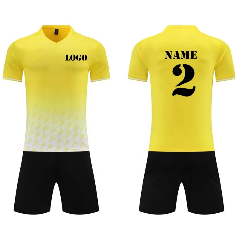 Custom Logo Sublimated Team Training Kits Green Soccer Team Jerseys Uniform Set Boys Soccer Uniforms Design