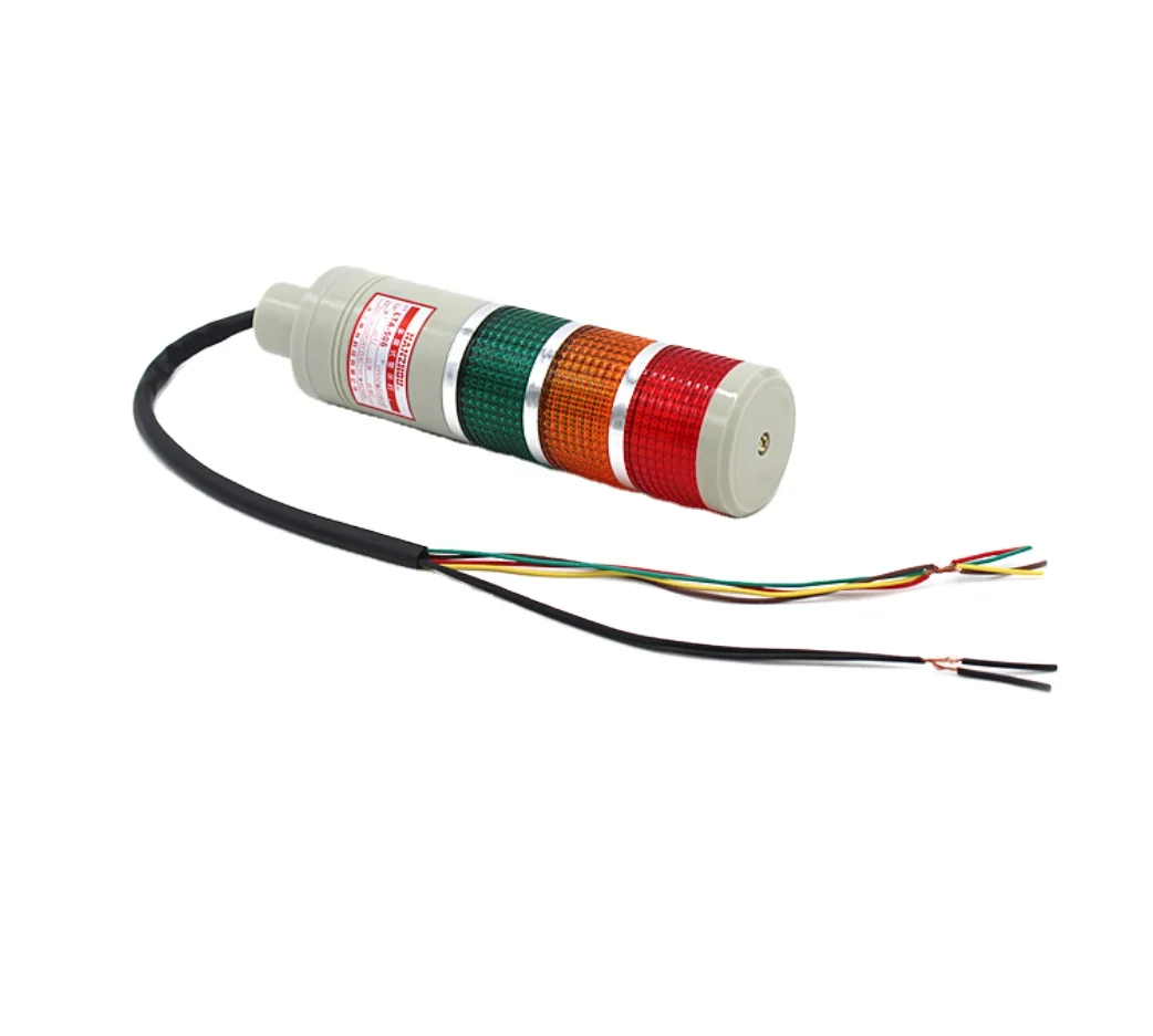 Nanzhou Alarm Light LTA506-3T Multi-layer Tower Light LED Steady On Three-color Machine Tool Signal Indicator Silent