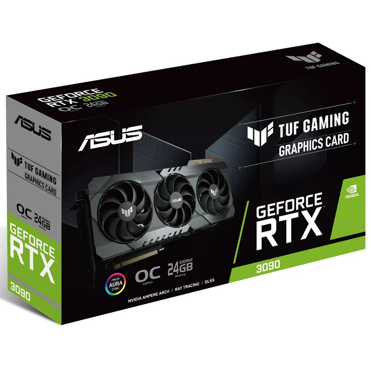 ASUS NVIDIA GeForce RTX 3090 OC Gaming GPU - 24GB GDDR6X