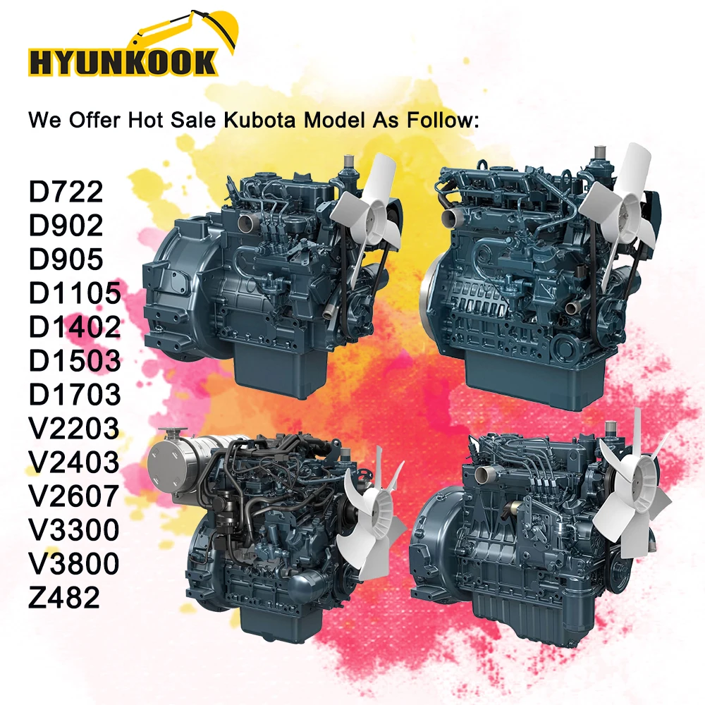 新品 クボタ空冷エンジン6馬力 クボタエンジン V2203 新品 2.5L 40HP 空冷トラクターエンジン