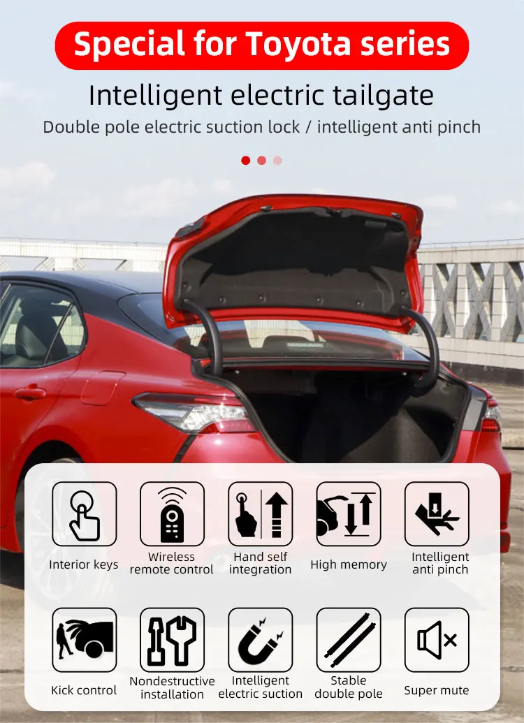 New Tail Door Accessory Tailgate Lift Machine Intelligent Refitted Electric Tailgate for toyota Levin Hybrid factory
