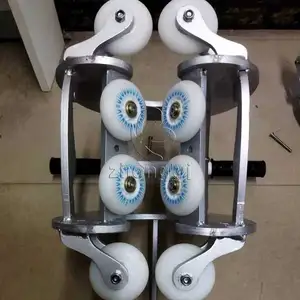 Commercial  Adventure Park Accessory with Light Indoor Roller Coaster Zip Line Pulley Zip Line Trolley Equipment