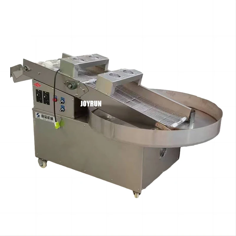 Processing Meat Block Flour Paste Covering Roller Powder Coating Drum Breader Machine