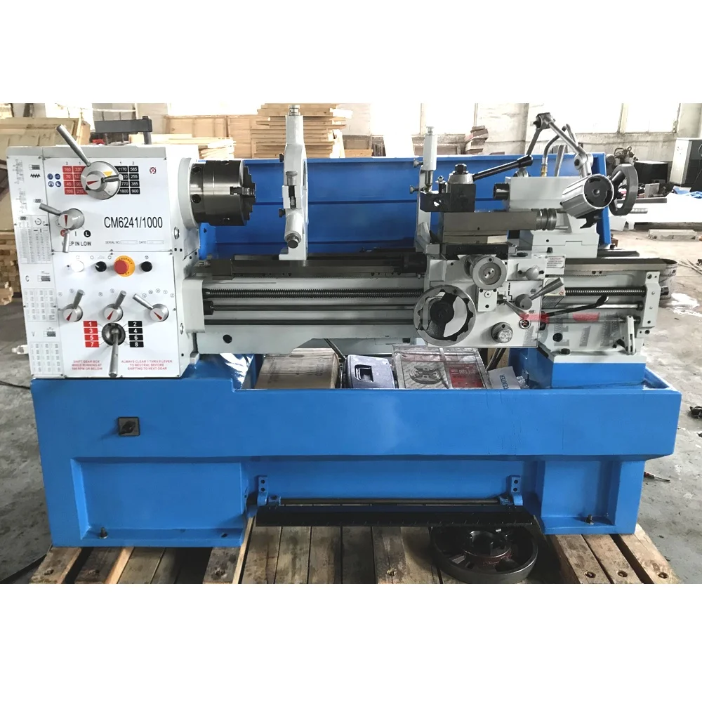 CM6241 1000mm Universal Manual Metal Lathe Machine - Reliable